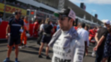 Sergio Perez: rozumiem decyzję swojego zespołu