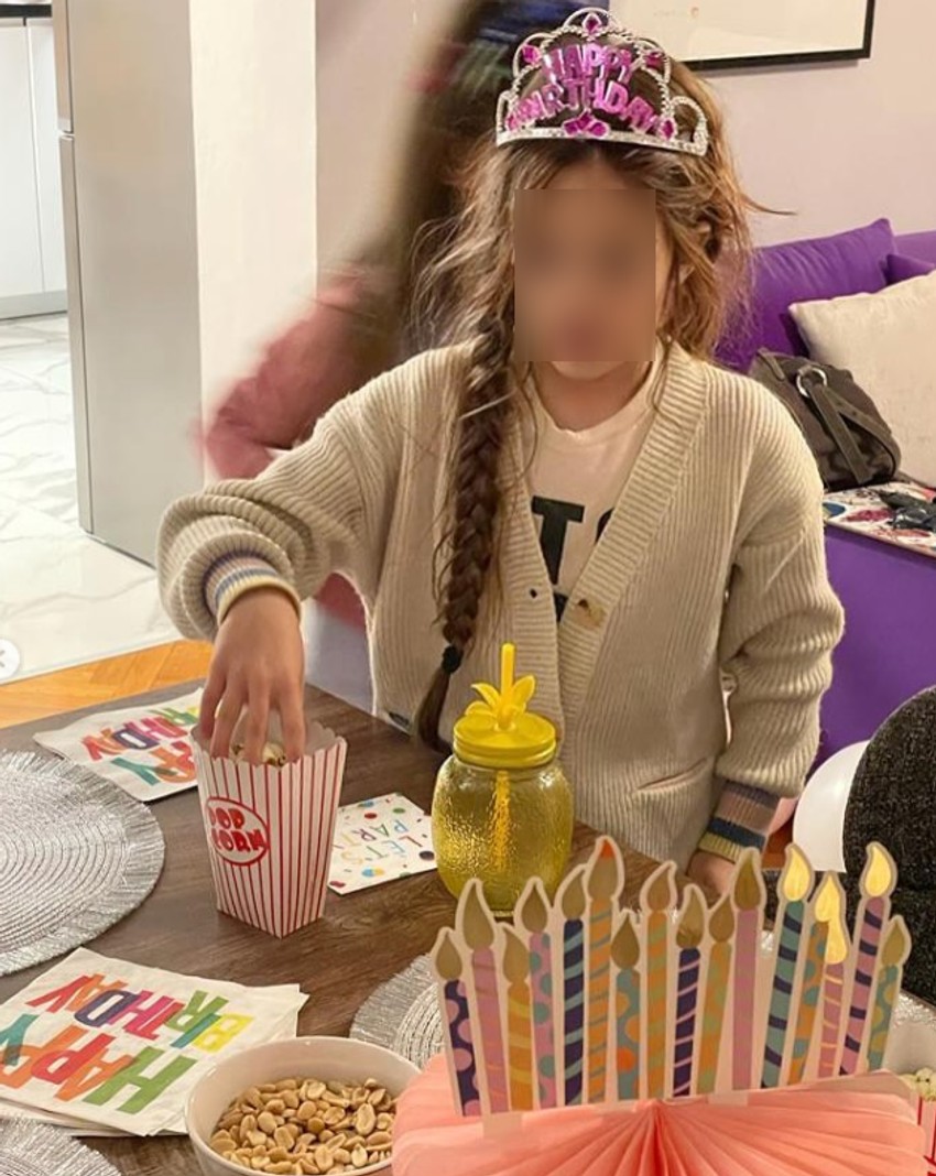 Nikolina Pišek sa ćerkom