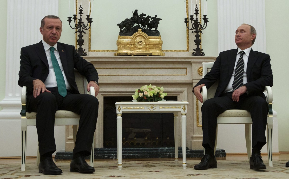 Recep Tayyip Erdogan i Władimir Putin