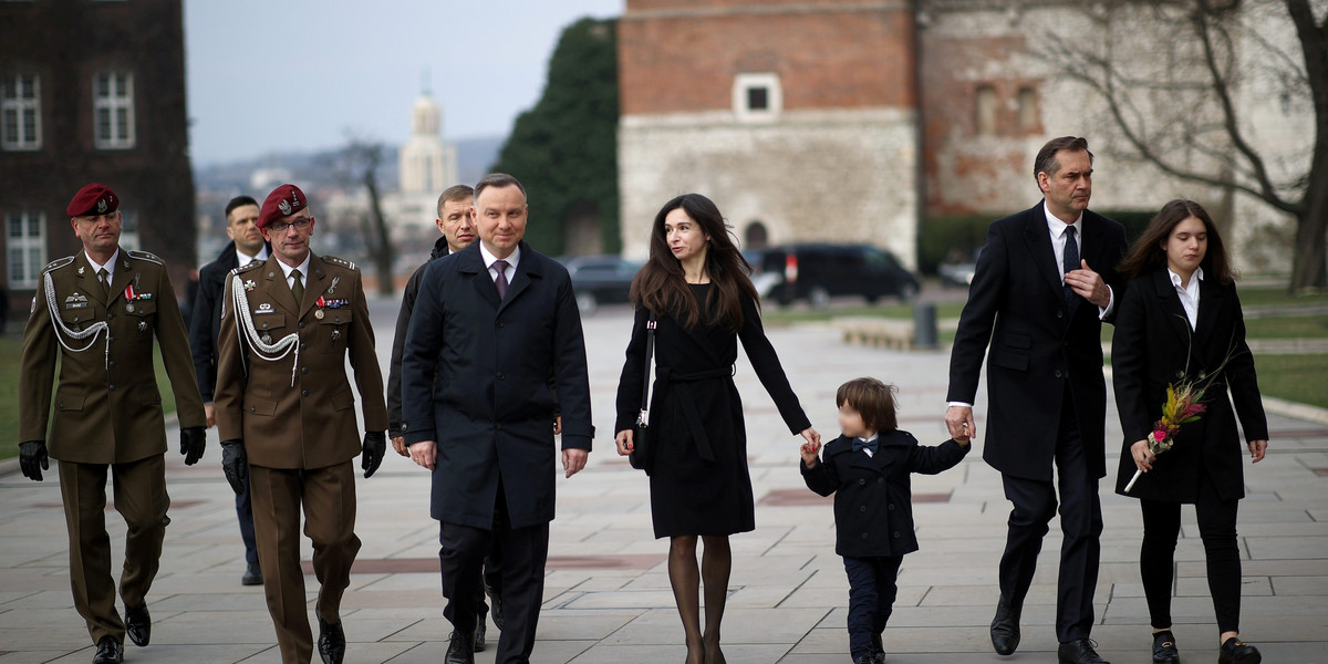 W uroczystościach w Krakowie, razem z prezydentem Andrzejem Dudą wzięła udział Marta Kaczyńska.