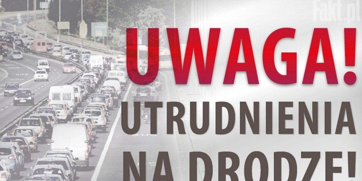 Awaria! Utrudnienia na drodze