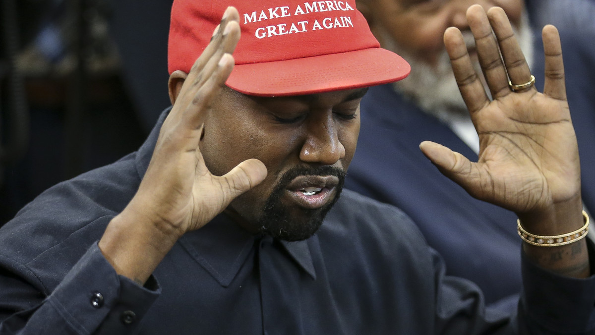 Kanye West nie popiera Donalda Trumpa? Od początku udawał?