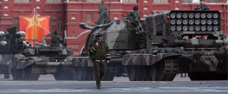 RUSSIA REHERSAL OF THE VICTORY DAY PARADE