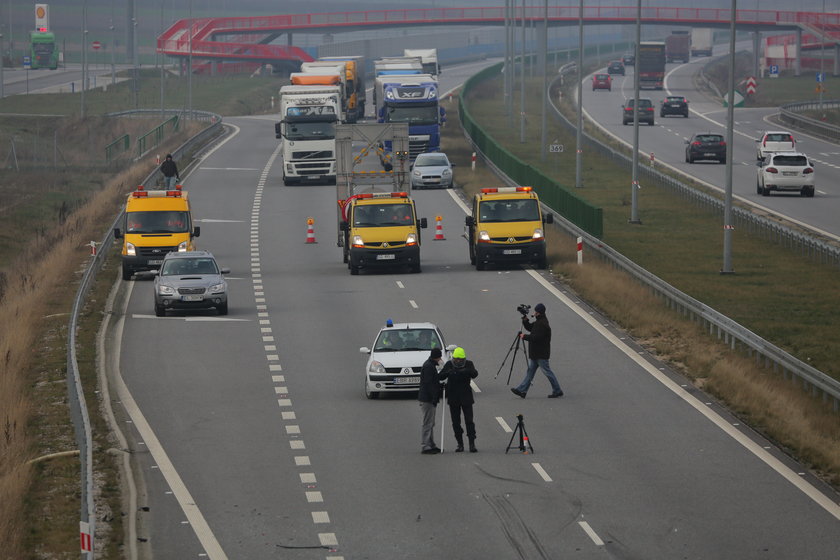 Śmiertelny wypadek na A2