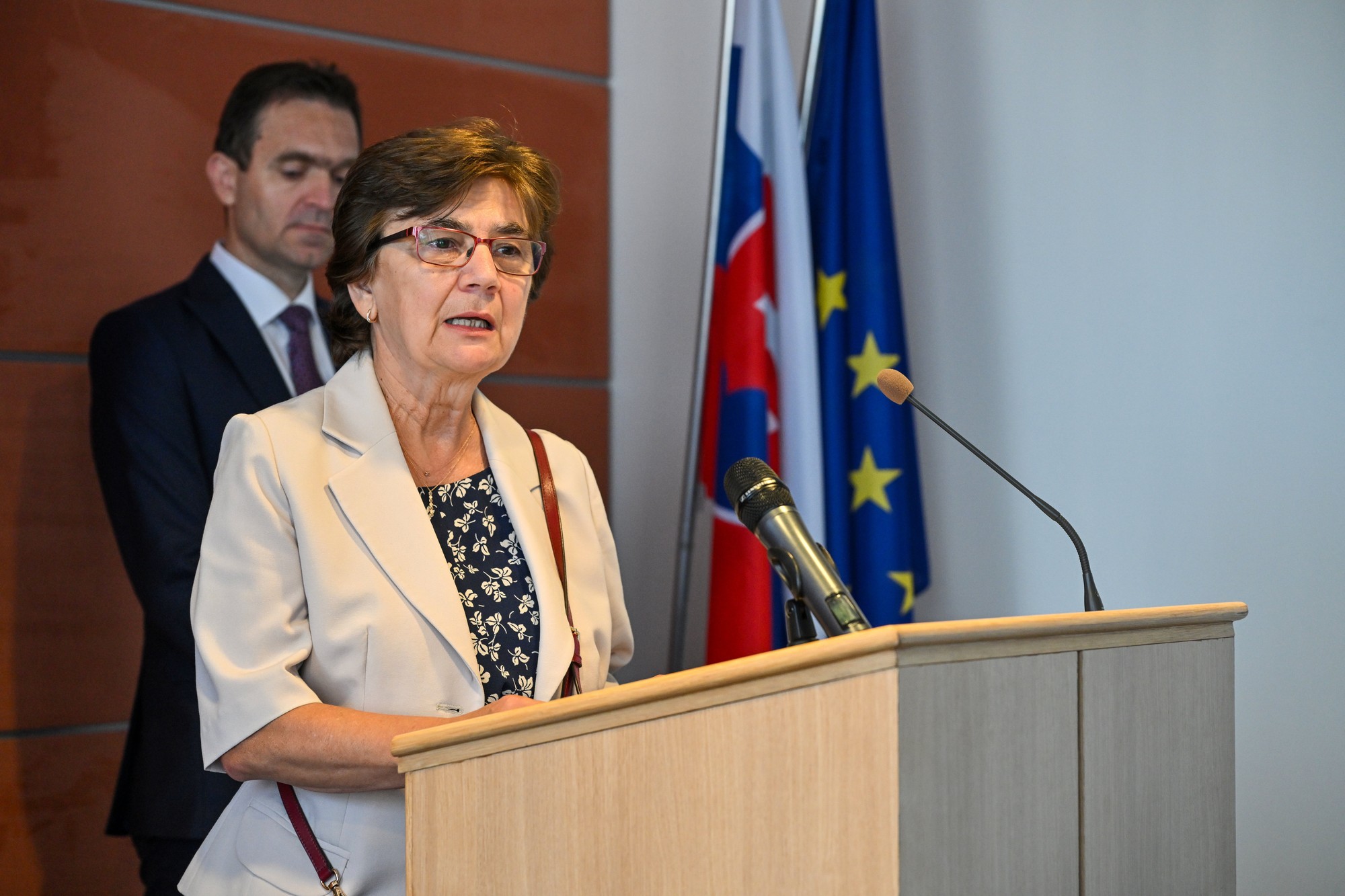 Riaditeľka odboru volieb a referenda sekcie verejnej správy ministerstva vnútra SR Eva Chmelová