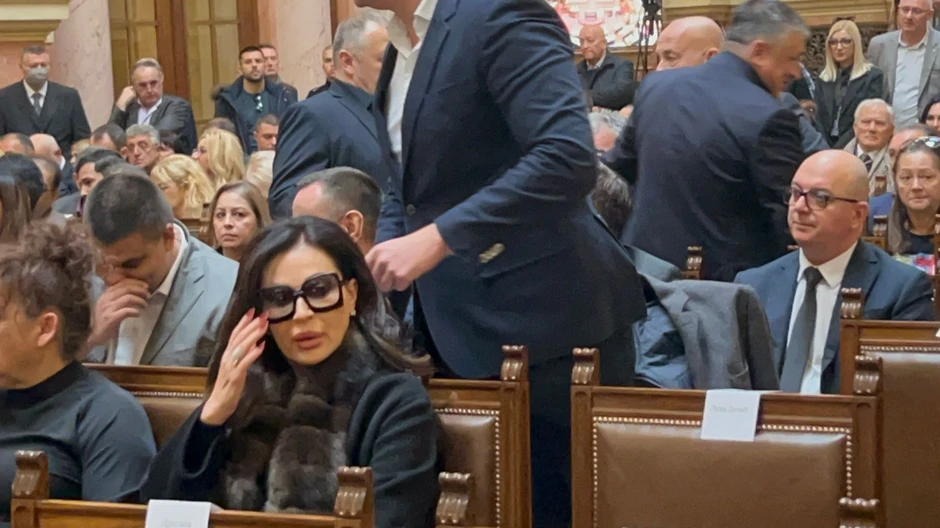 Ceca na komemoraciji Palmi