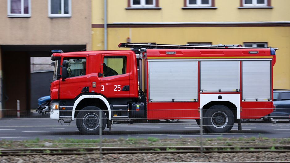 Pożar w fabryce w Strzelcach Opolskich