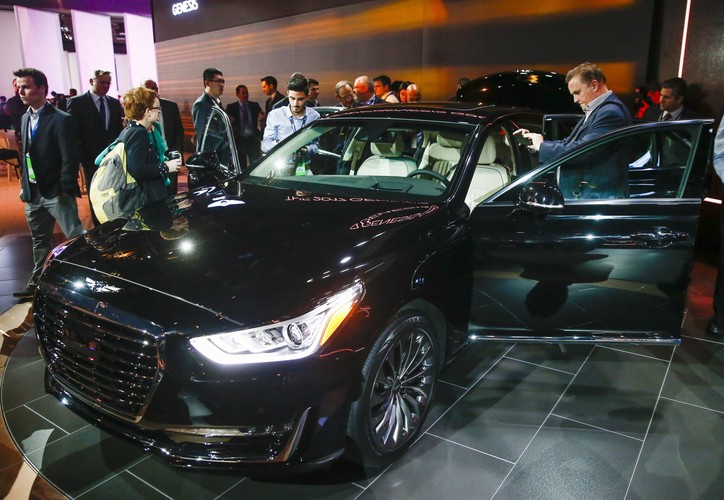 2017 Hyundai Genesis G90 <br><br>  fot. EPA/TANNEN MAURY