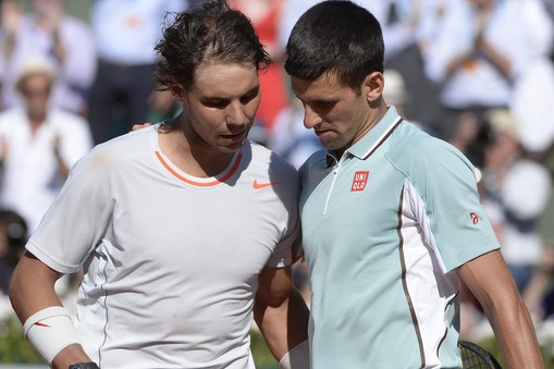 Rafael Nadal Novak Djokovic French Open Roland Garros 2013 tenis