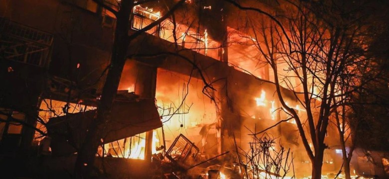 Piekielna noc terroru w Charkowie! Są zabici i dziesiątki rannych