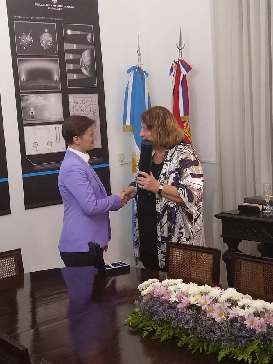 Ana Brnabić i Susana Ruiz Ćeruti