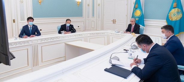 Prezydent Kazachstanu jest już po spotkaniu z szefem WHO