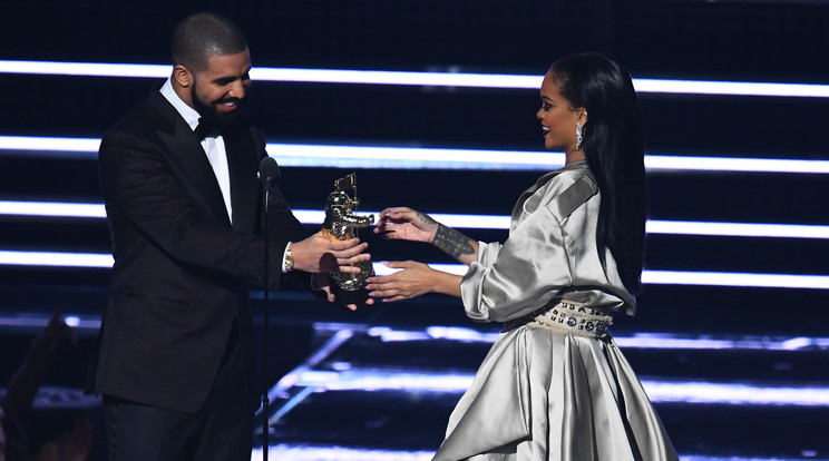 Drake és újdonsült párja, Rihanna /Fotó: AFP
