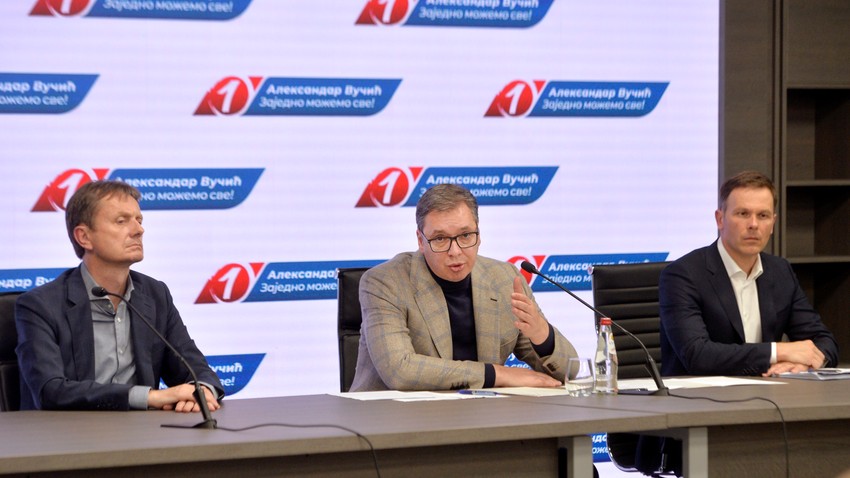 Sednica predsedništva SNS