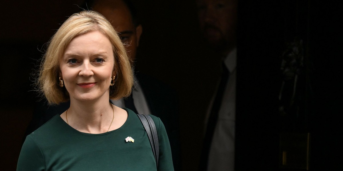 Premier Wielkiej Brytanii Liz Truss.