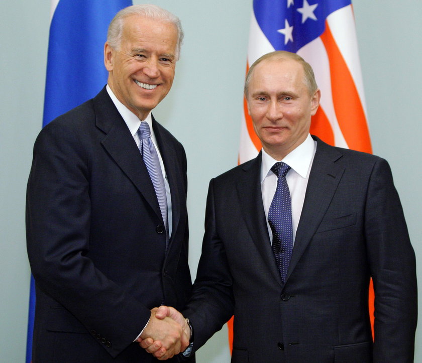 Joe Biden i Władimir Putin