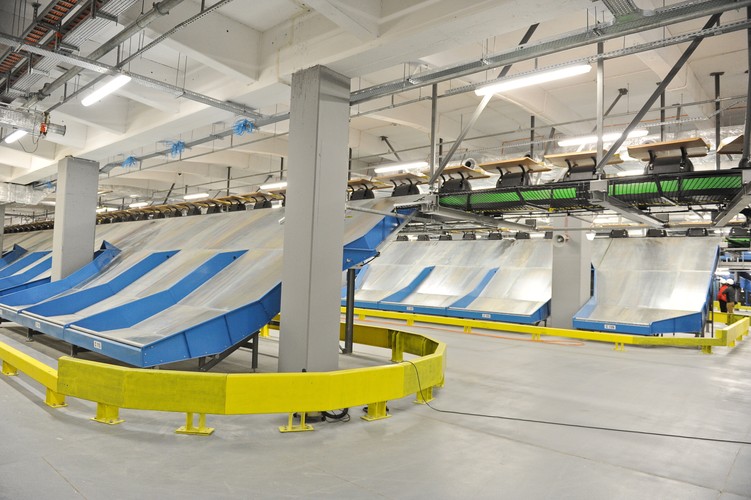 <br><br><b>Na zdjęciu: </b>Pas transmisyjny bagażu w zmodernizowanej części Terminalu T1 na Lotnisku Chopina w Warszawie<br><br>fot. (ukit/mgo) PAP/Marcin Obara