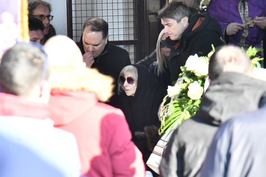 Sahrana sina Mire Banjac