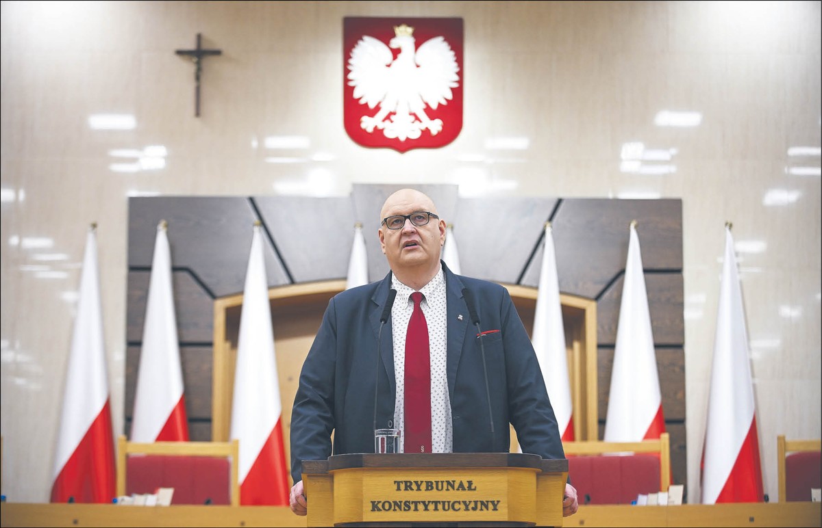 Nowo powołany prezes TK Bogdan Święczkowski