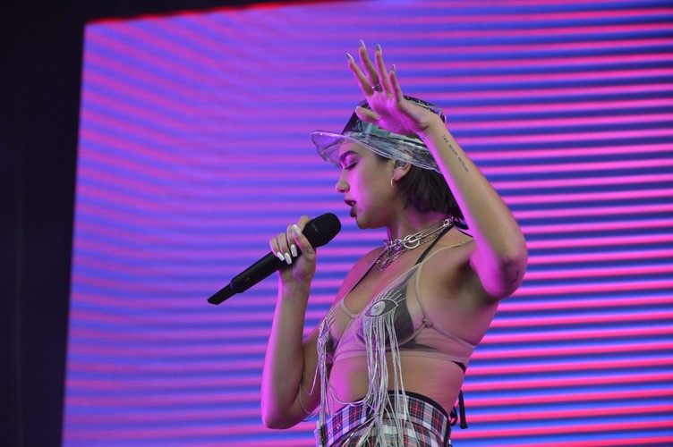Dua Lipa podczas Orange Warsaw Festival. 1 czerwca 2018