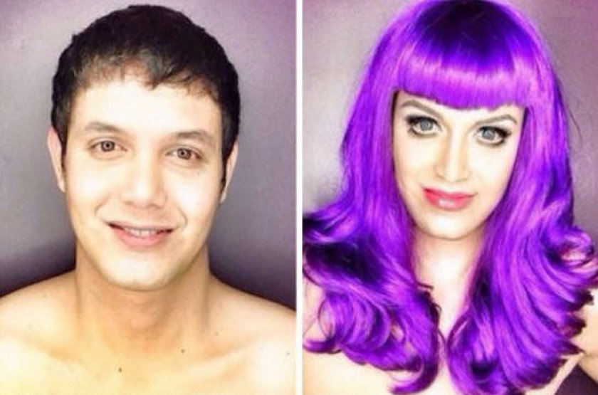 Paolo Ballesteros makijażem upodabnia się do aktorek Hollywood