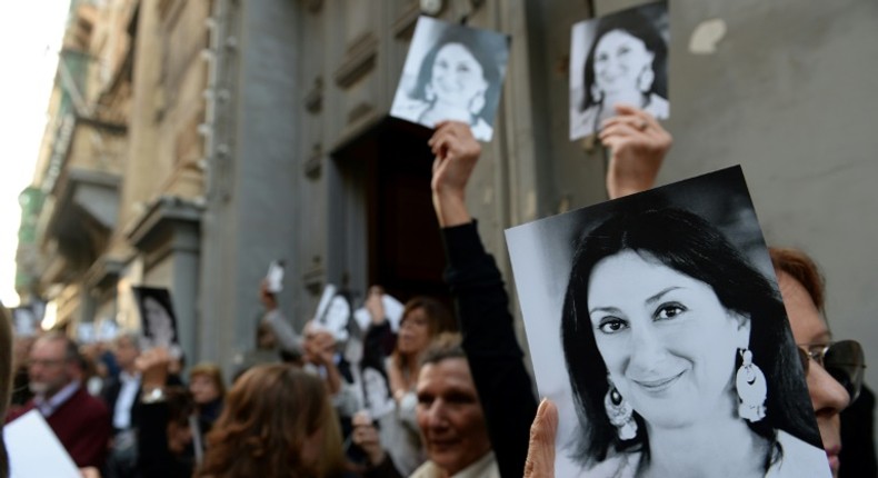 Caruana Galizia, described by supporters as a one-woman WikiLeaks, had highlighted corruption in Malta