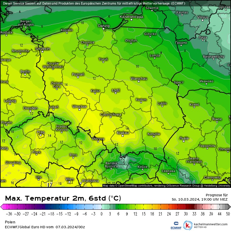 Pod koniec tygodnia nadejdzie ocieplenie. Na południu temperatura sięgnie nawet 15 st. C