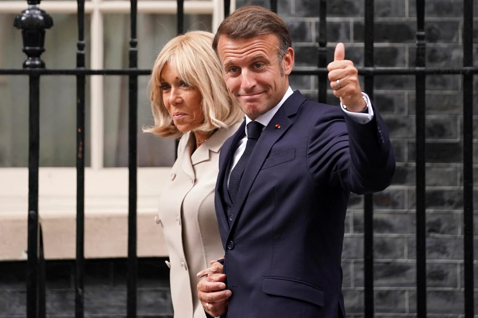 Brižit i Emanel Makron 