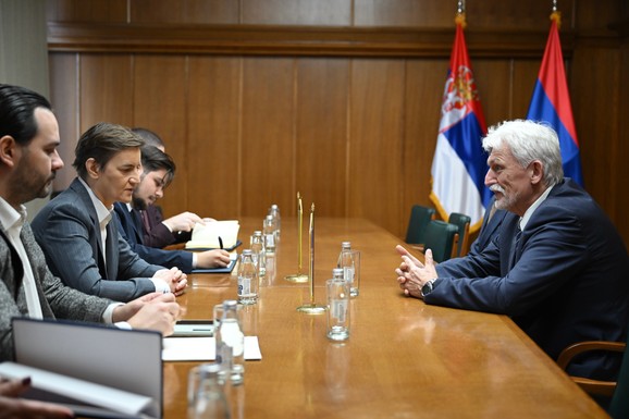 Brnabić primila u oproštajnu posetu odlazećeg ambasadora Tolkača: Srbija će nastaviti da radi na dodatnom jačanju odnosa sa Ukrajinom