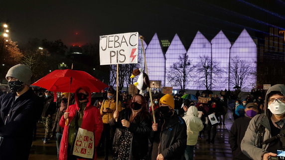 Protest w Szczecinie