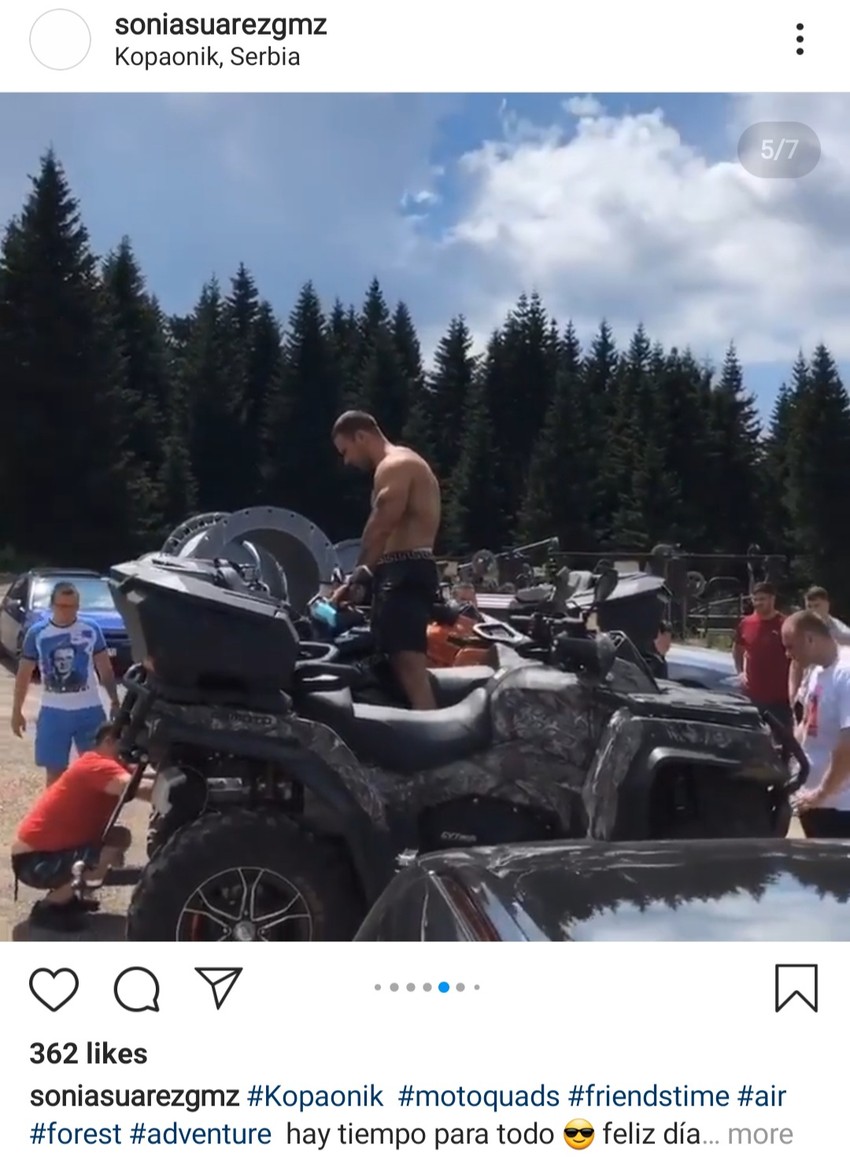 Strahinja Stojanović i Sonja Suarez Gomez