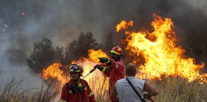 Dramat setek dzieci. Pożar wybuchł w pobliżu obozu letniego