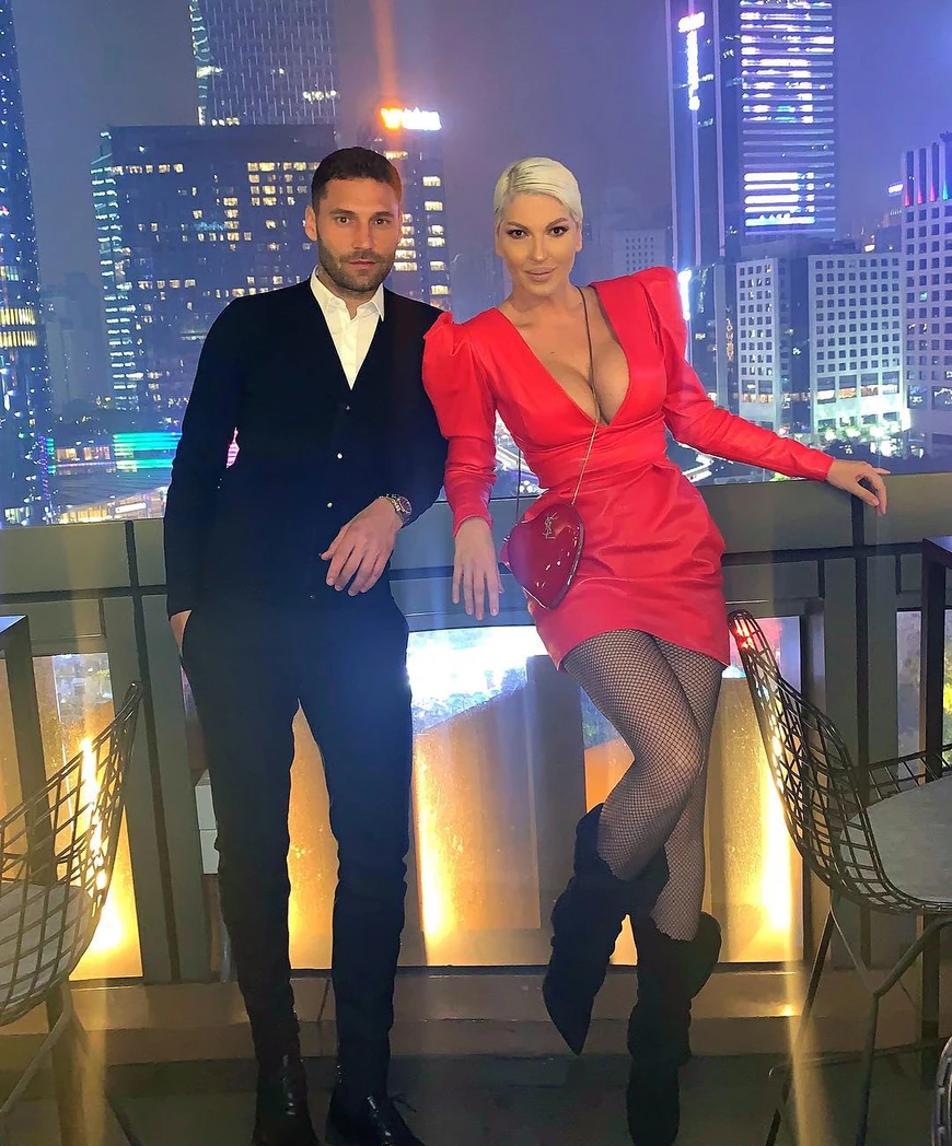 Duško Tošić i Jelena Karleuša