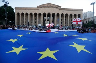 Proeuropejskie demonstracje w Tbilisi przeciwko rządowi