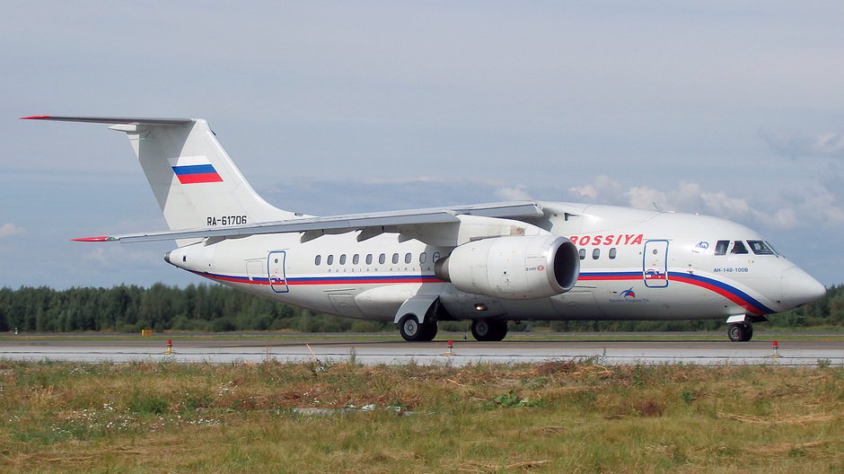 An-148 linii lotniczych Rossija