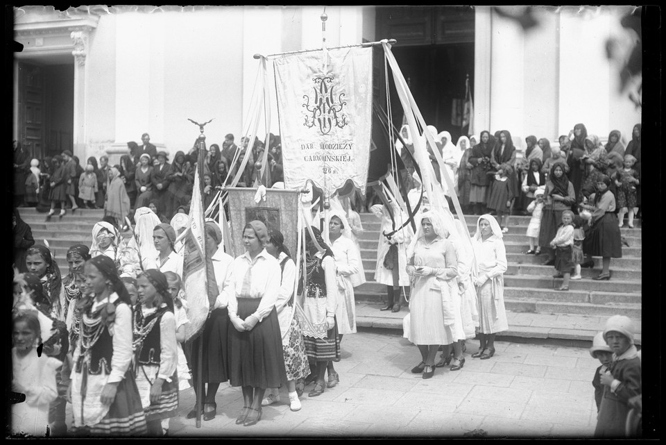 Boże Ciało w Garwolinie, 1933 r.