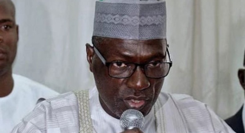 The Chairman of the PDP caretaker committee - Ahmed Makarfi