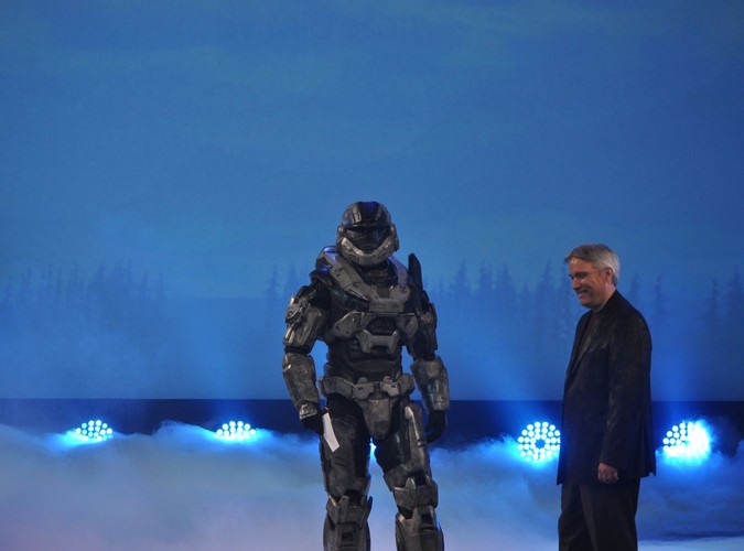 Nagrody za tworzenie gier wręczał sam Master Chief