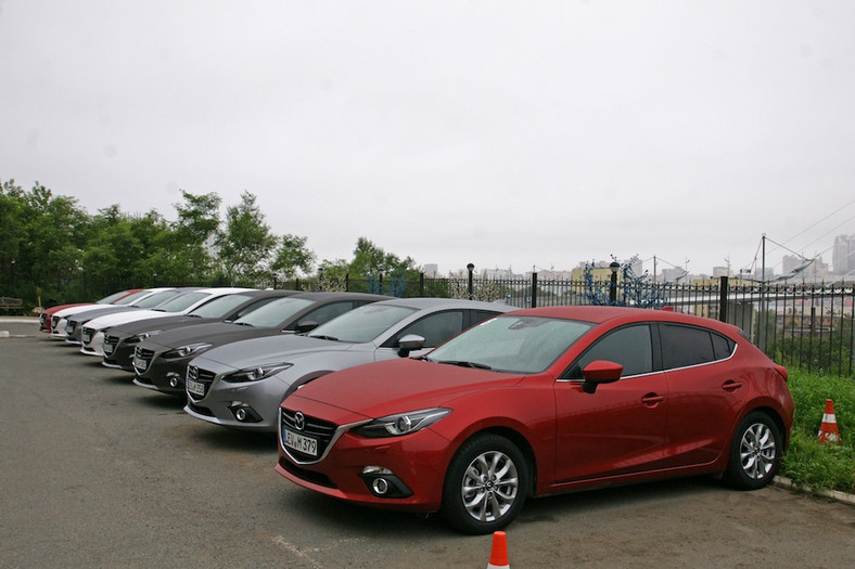 Nowa Mazda 3 na Syberii