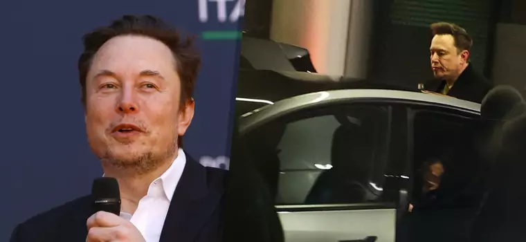 Elon Musk wylądował w Krakowie. Wiemy, jakim autem jeździ po Polsce