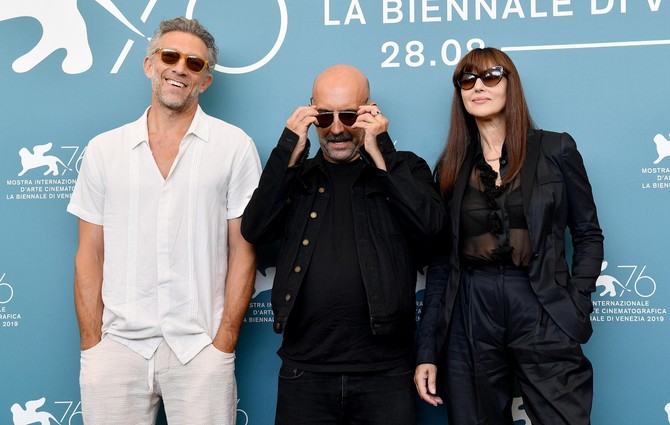 Monika Beluči i Vensan Kasel 2019. na Filmskom festivalu u Veneciji