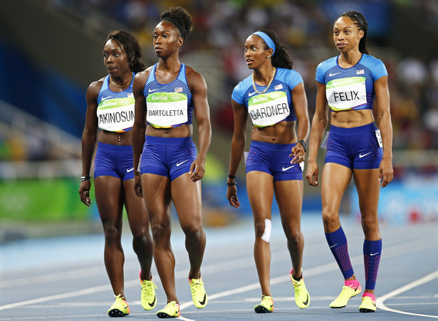 Amerykanki pobiegną jednak w finale sztafety 4x100 m