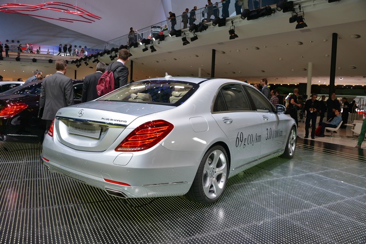 Mercedes klasy S 500 Plug-In Hybrid
