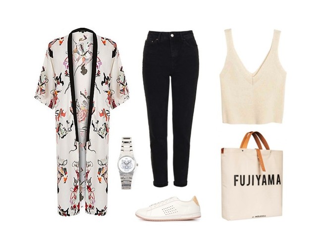 STYLIZACJE z kimonem