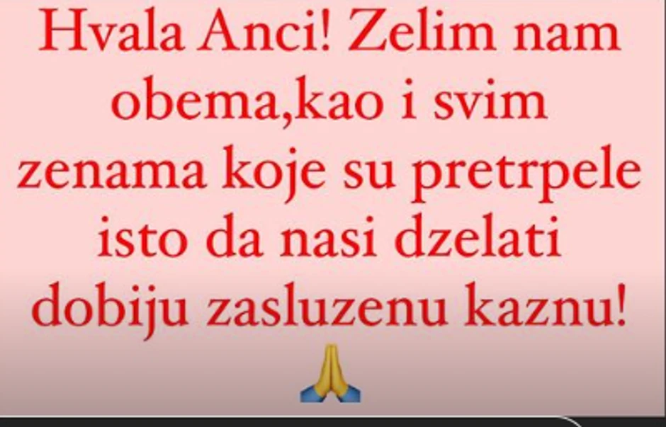 Ana Ćurčić pružila podršku Šaviji, starleta se odmah oglasila