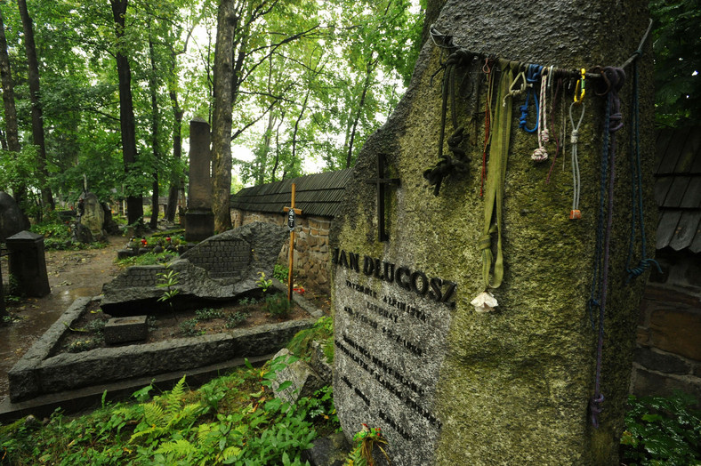 Zakopane, Cmentarz Zasłużonych na Pęksowym Brzyzku. Tutaj pochowano Jana Długosza