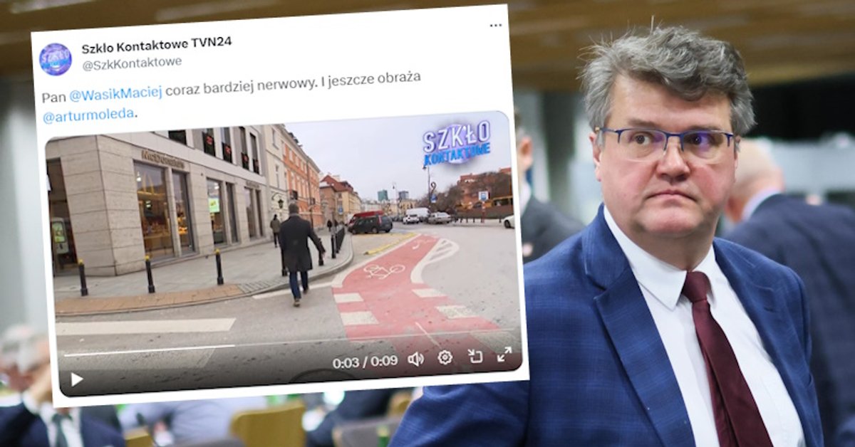 Maciej Wąsik przyłapany przez kamery. "Donieś, kapusiu"