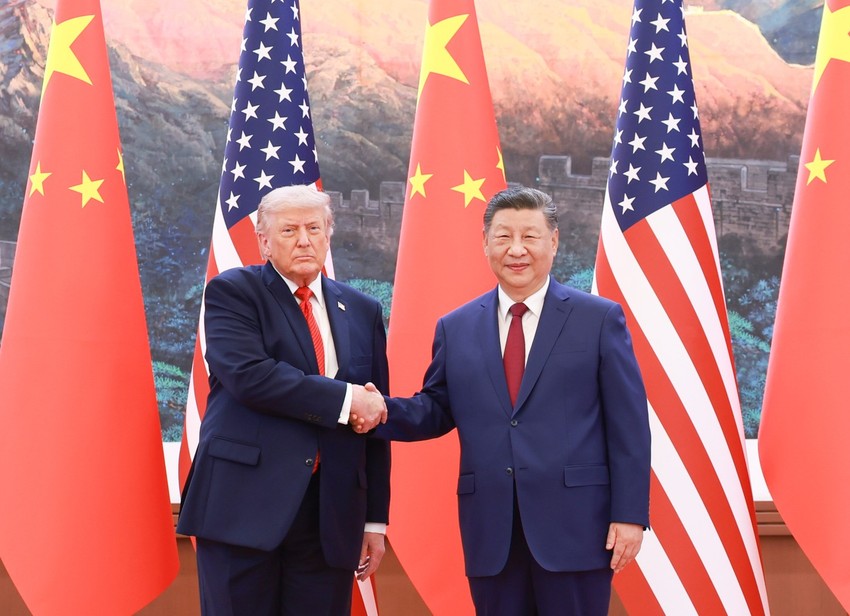 Si Đinping i Donald Tramp