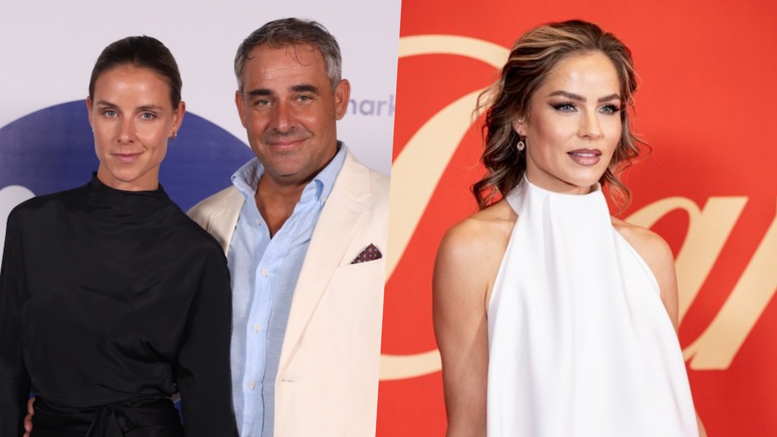 Nela Pocisková s Filipom Tůmom a Ivana Gáborík.