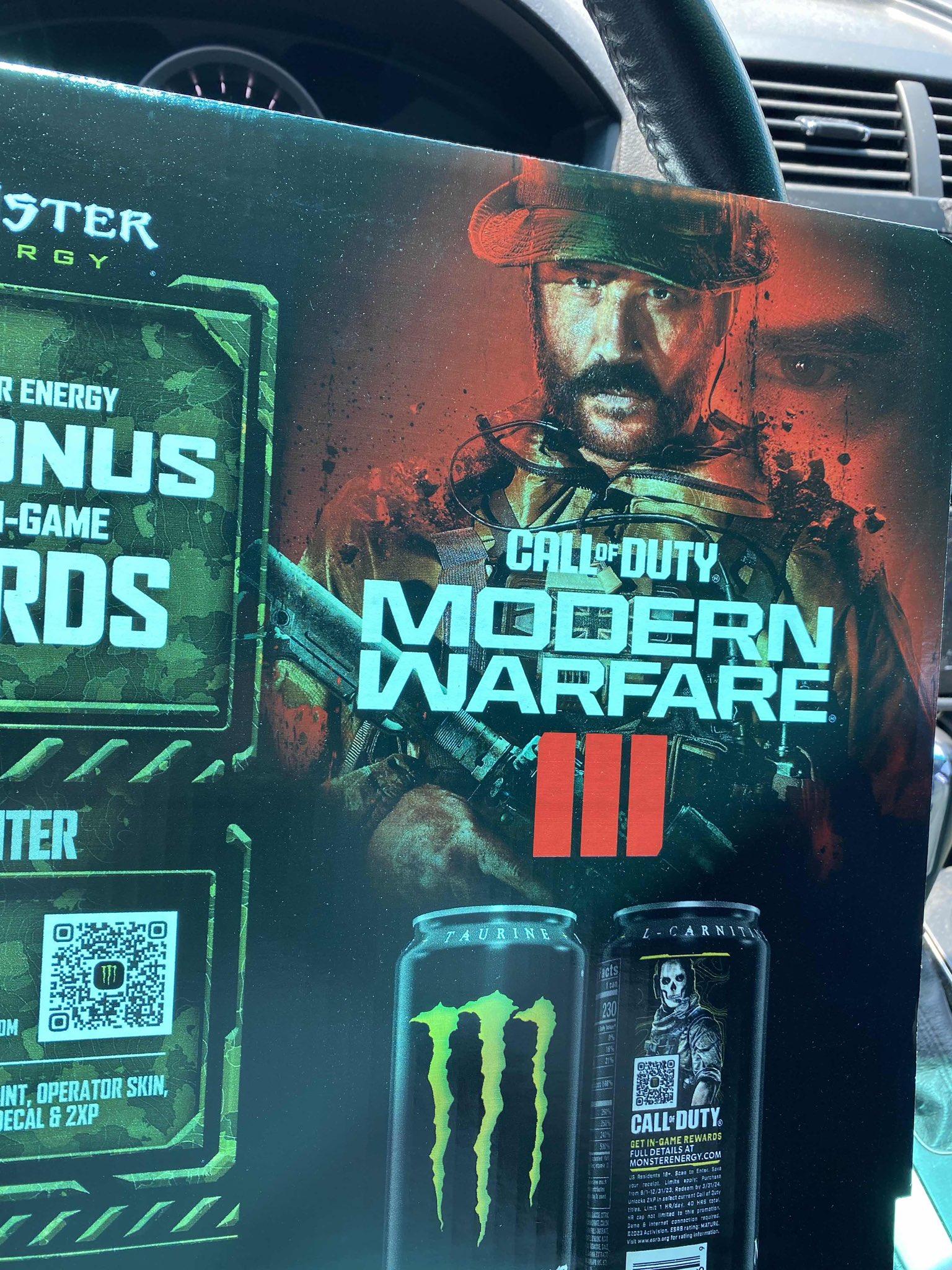 Obrázky uniknutého loga a názvu Call of Duty: Modern Warfare 3.